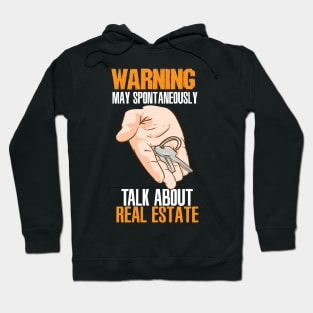 Talk About Real Estate Realtor Hoodie